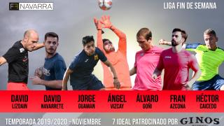7 Ideal | Mes de Noviembre | De cada Liga
